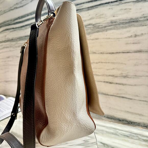 Furla Leather Satchel With Strap - Picture 4 of 16